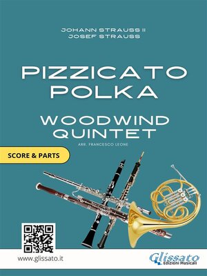 cover image of Sheet Music for Woodwind Quintet "Pizzicato Polka" (score & parts)